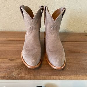 Tecovas Grey Suede Boot Women’s Size 7.5